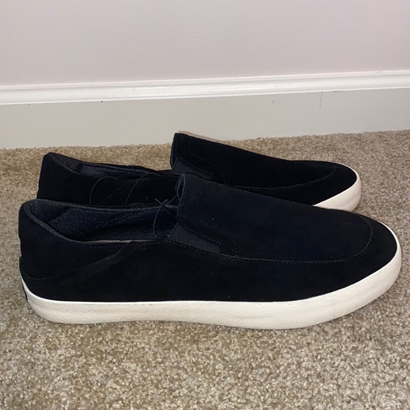 stahkeeum | Shoes | Staheekum Black Suede Flipside Slipon  display picture 1